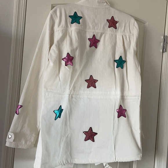 Buddy love sequin star ALYSSA CARGO JACKET - Picture 3 of 6